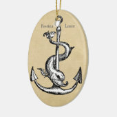 Festina Lente - Maak snel Haste Keramisch Ornament (Links)