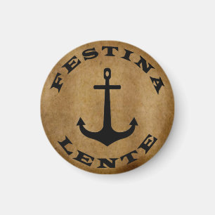 Festina lente magneet