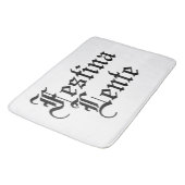 Festina Lente - Make Haste langzaam - Latijnse ter Badmat (Gekanteld)