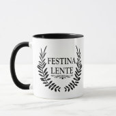 Festina lente mok (Links)
