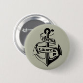 Festina lente ronde button 5,7 cm (Voorkant /achterkant)