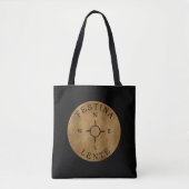 Festina lente tote bag (Voorkant)