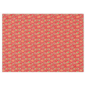 Festisch kerstgebarsten gevelbruin patroon tafelkleed (Voorkant (Horizontaal))