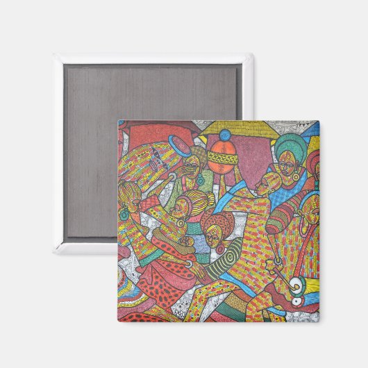 Festival 2014 magneet (Voorkant / Achterkant)