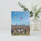 Festival 3 van de Vlieger van het Park van Zilker Briefkaart (Staand voorkant)