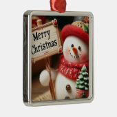 Festival - Accessoires voor kerstwinkels Metalen Ornament (Rechts)