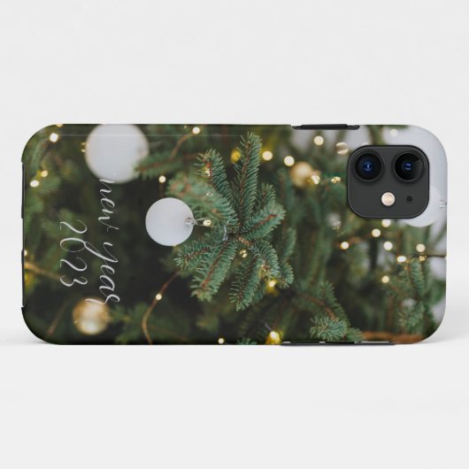 Festival ballen op de kerstboomkast Case-Mate iPhone case (Achterkant (horizontaal))