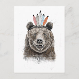 Festival beer briefkaart