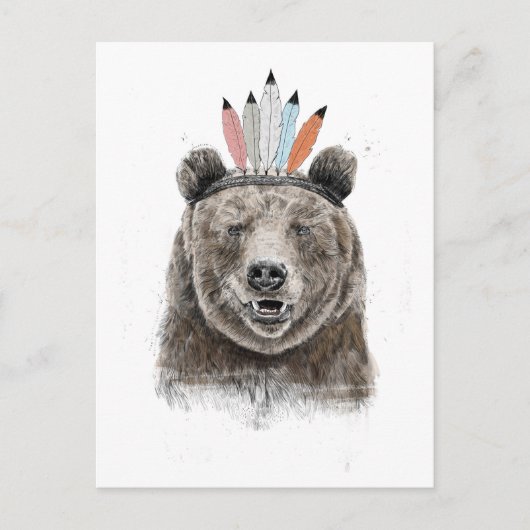 Festival beer briefkaart (Voorkant)