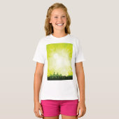 Festival Crowd Girls T-Shirt (Voorkant volledig)