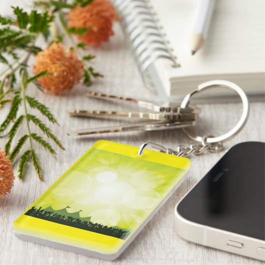 Festival Crowd Sleutelhanger (Voorkant Rechts)