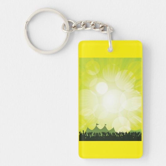 Festival Crowd Sleutelhanger (Voorkant)