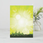 Festival Crowd-uitnodigingen Kaart (Staand voorkant)