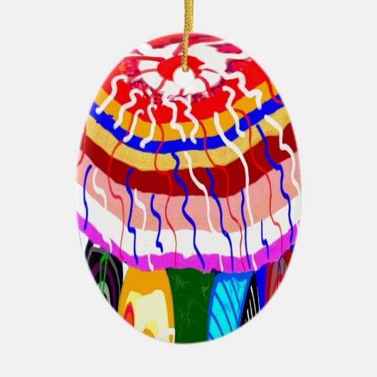 Festival Decorative TENT awning canopy sunshade Keramisch Ornament (Voorkant)