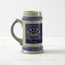 Festival Dreaming Retro Navy-White