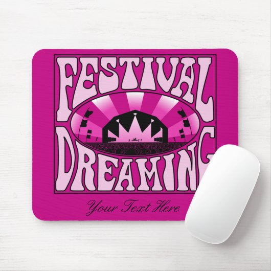 Festival Dreaming Retro Pink-Black + roze Muismat (Met muis)