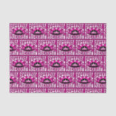 Festival Dreaming  Retro Pink-Black + roze Tissuepapier (Voorkant)