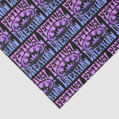 Festival Dreaming  Retro Pink-Blue + zwart Tissuepapier (Detail)