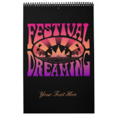 Festival Dreaming Retro Raspberry-Abriotto-Plum Kalender (Hoes)