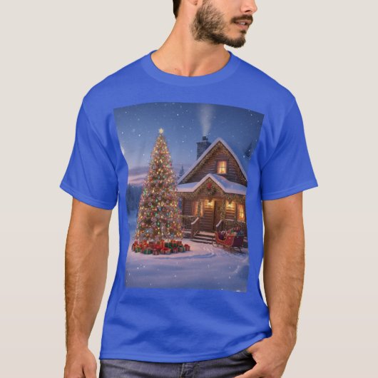 Festival Glow in Snowfall T-shirt (Voorkant)