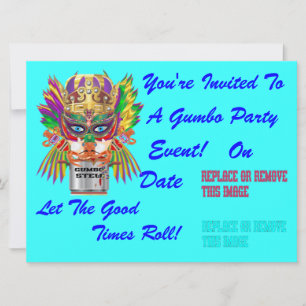 Festival Gumbo Queen Uitzicht Hints alstublieft Kaart