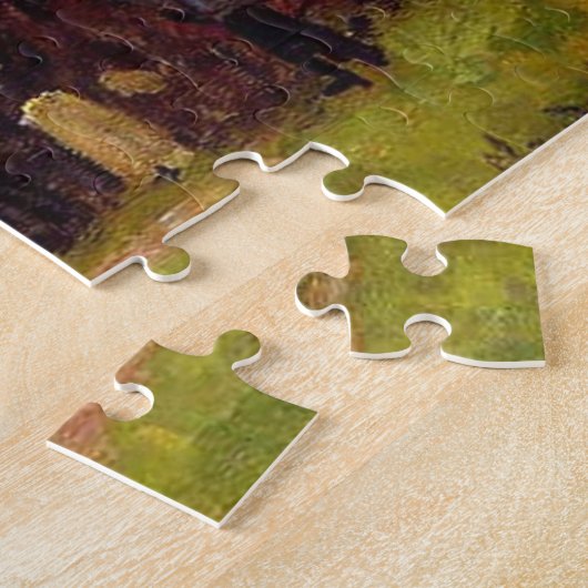 Festival in Argenteuil 1872 Monet Fine Art Legpuzzel (Zijkant)