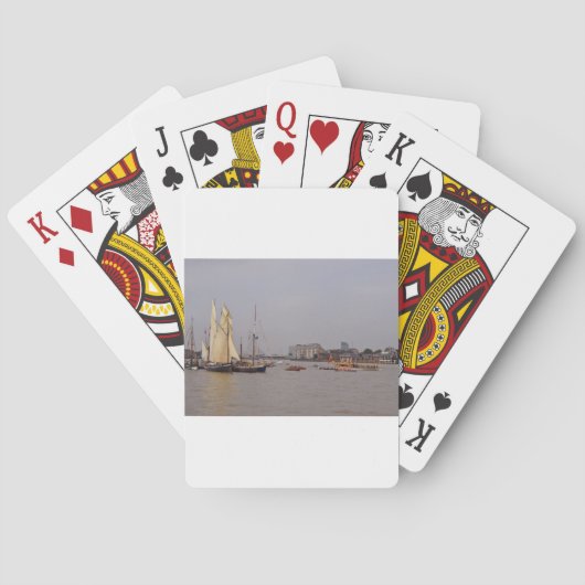 Festival in Greenwich Pokerkaarten (Achterkant)