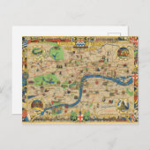 Festival in Groot-Brittannië: Gids voor Londense k Briefkaart (Voorkant / Achterkant)