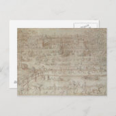 Festival in het Chateau d'Anet Briefkaart (Voorkant / Achterkant)