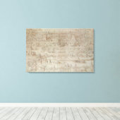 Festival in het Chateau d'Anet Canvas Afdruk (Insitu (Houten vloer))