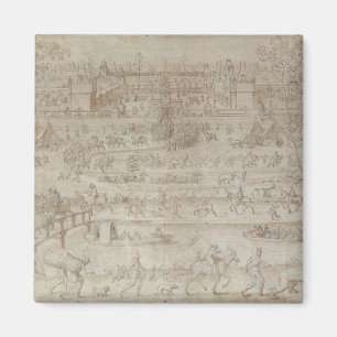 Festival in het Chateau d'Anet Magneet