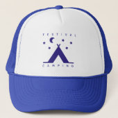Festival kamperen trucker pet (Voorkant)