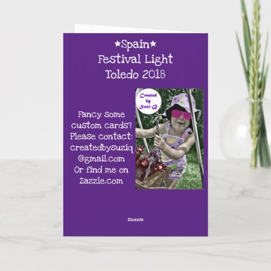 Festival Licht Kaart (Achterkant)