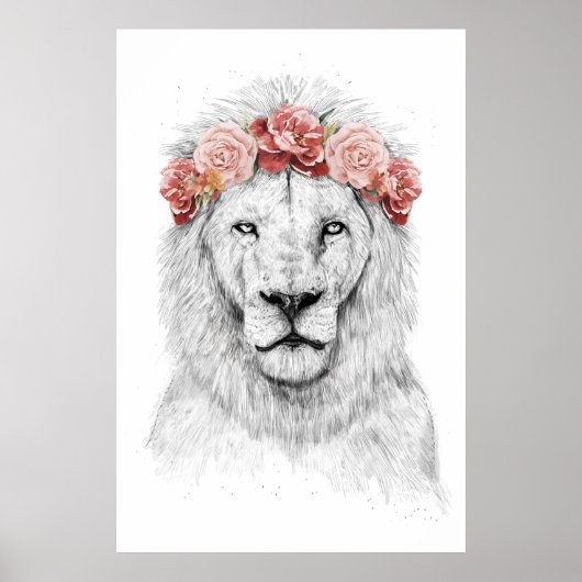 Festival lion poster (Voorkant)