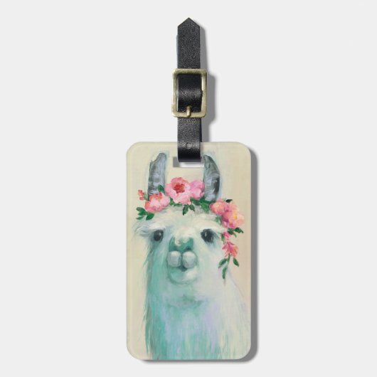 Festival Llama Bagagelabel (Voorkant verticaal)