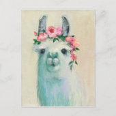 Festival Llama Briefkaart (Voorkant)