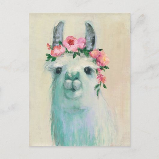 Festival Llama Briefkaart (Voorkant)