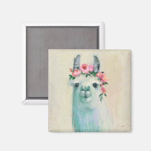 Festival Llama Magneet (Voorkant / Achterkant)