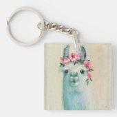 Festival Llama Sleutelhanger (Voorkant)