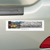 Festival Lotus CLF - Montlhéry 2012 Bumpersticker (Op auto)