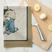 Festival Matsuri Costume Actors Feudal Japan Theedoek (Quarter Fold)