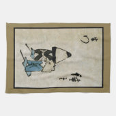 Festival Matsuri Costume Actors Feudal Japan Theedoek (Horizontaal)