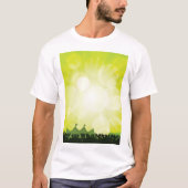 Festival Menigte Mannen T-shirt (Voorkant)