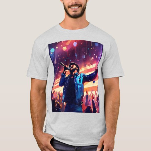 Festival Pulse: DJ bij het Heartbeat T-Shirt (Voorkant)