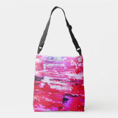 Festival roze crossbody tas (Achterkant)