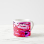 Festival roze espresso kop (Voorkant rechts)