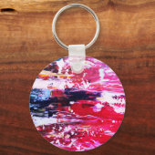 Festival roze sleutelhanger (Achterkant)