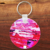Festival roze sleutelhanger (Voorkant)