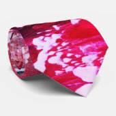 Festival roze stropdas (Opgerold)