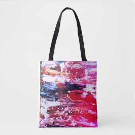 Festival roze tote bag